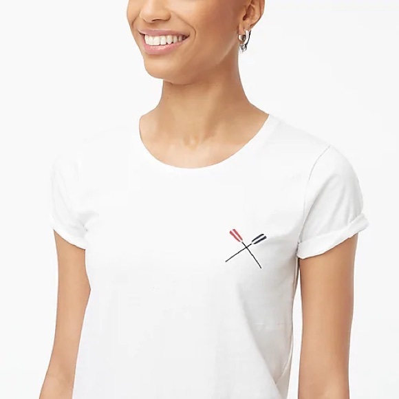 NWT J.Crew T-Shirt. Size XS. - Picture 4 of 6